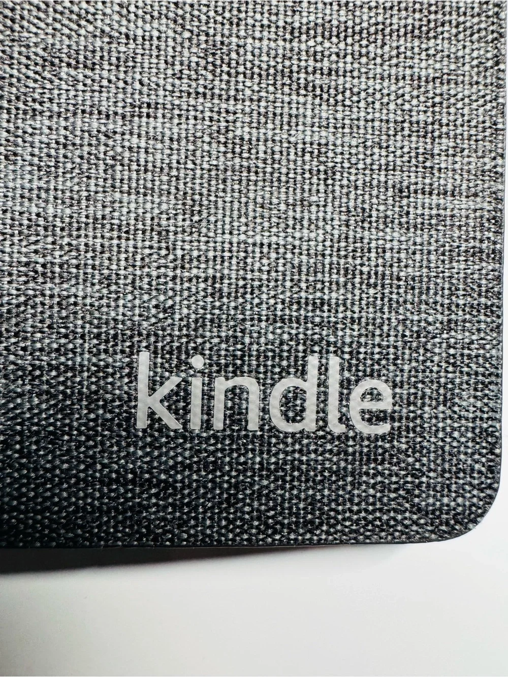 Amazon Kindle Paperwhite Foldable Cover Gray 11th Gen Water-Safe Fabric Cover